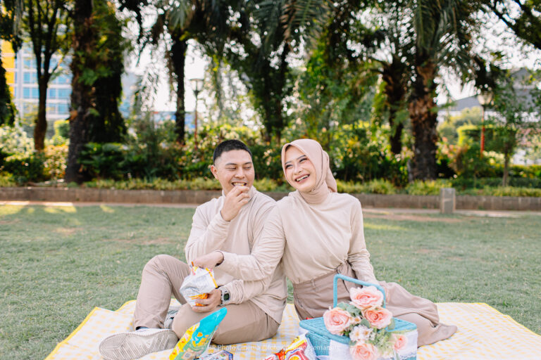 Foto Prewedding di Simpang Lima Semarang
