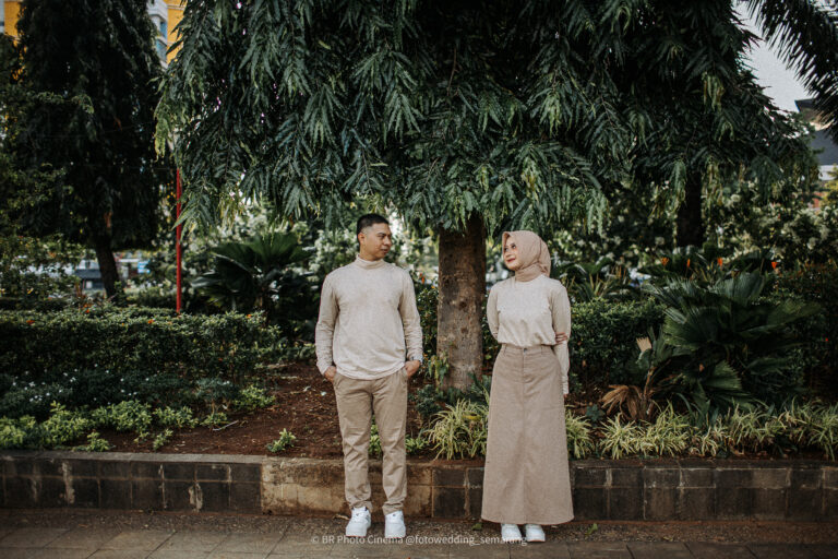 Foto Prewedding di Simpang Lima Semarang