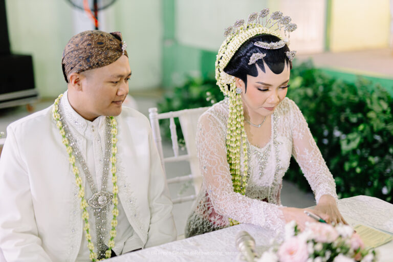 Dokumentasi nikah di Aula SMA 9 Semarang