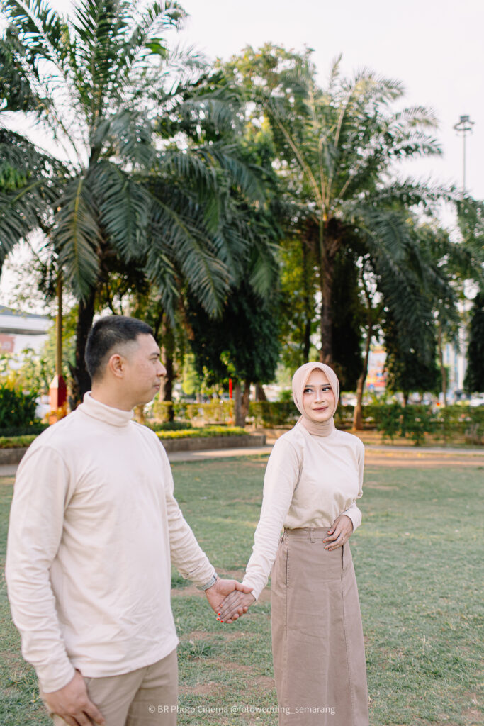 Foto Prewedding di Simpang Lima Semarang
