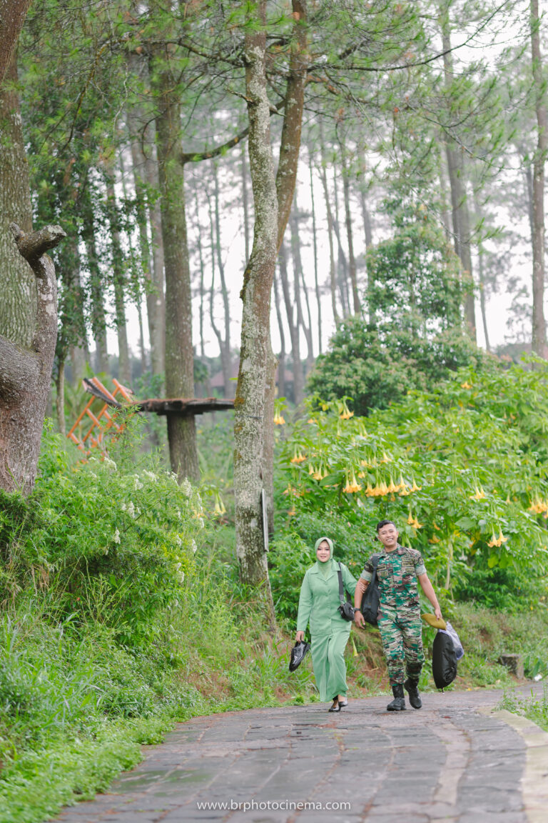 Foto Prewedding di Gedong Songo