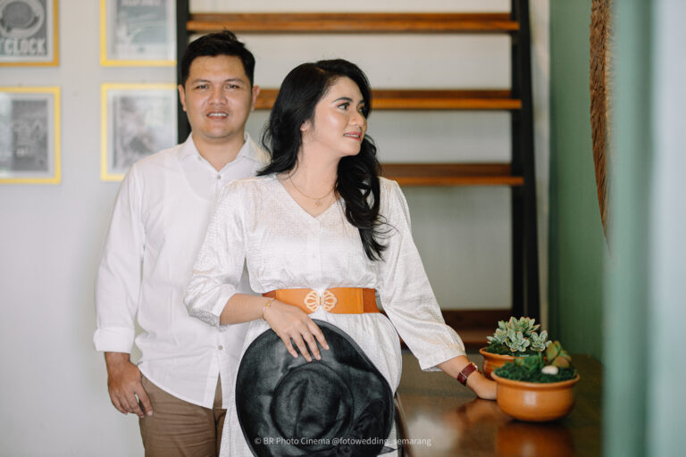 Foto Prewedding di Kopi Kebun BSB