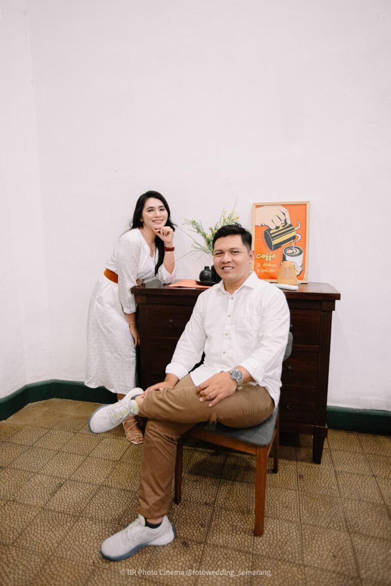 Foto Prewedding di Kopi Kebun BSB