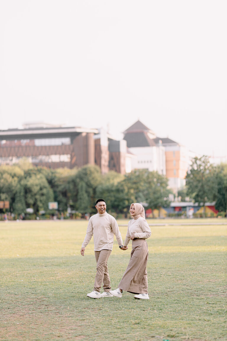 Foto Prewedding di Simpang Lima Semarang