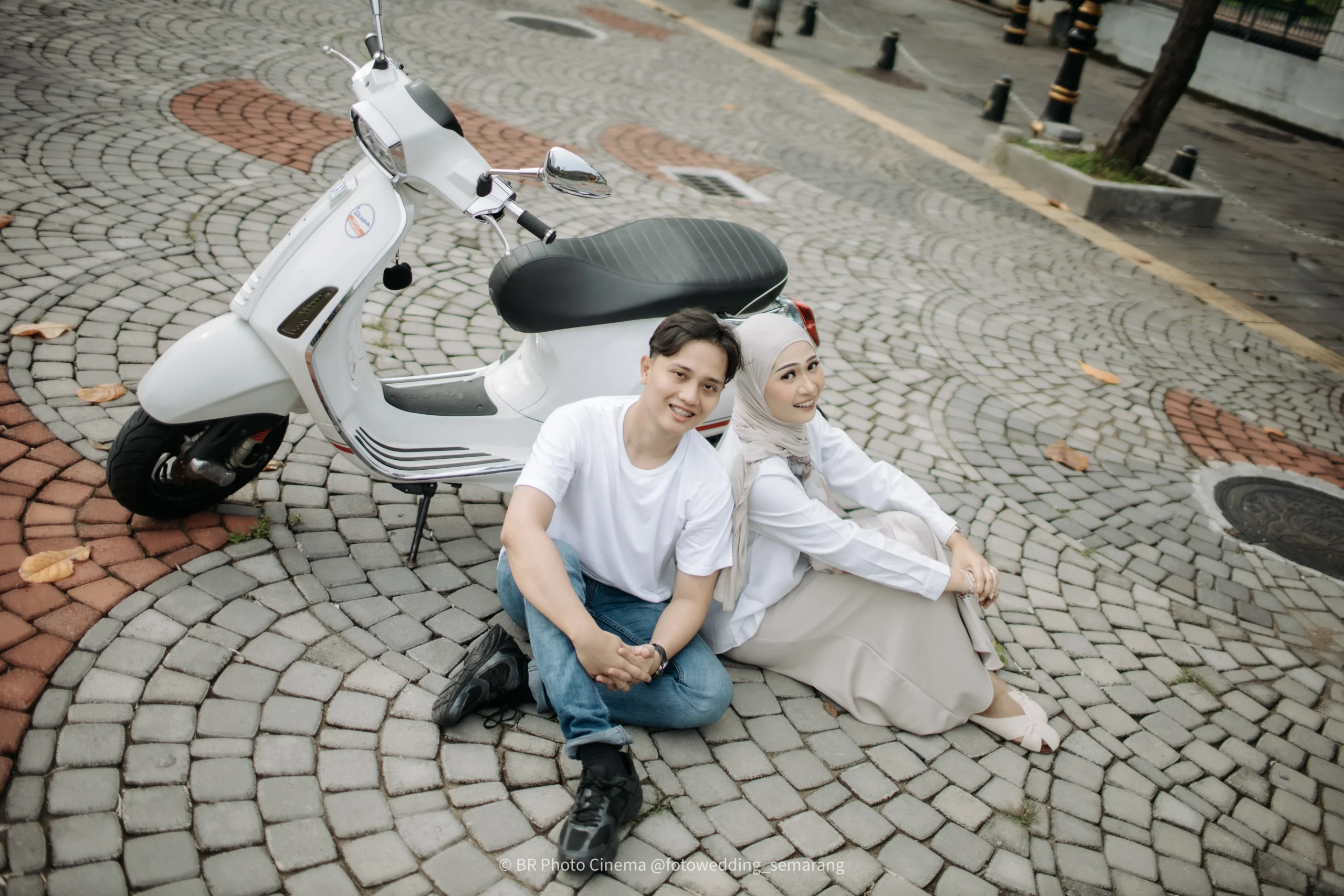 Foto prewedding kota lama semarang
