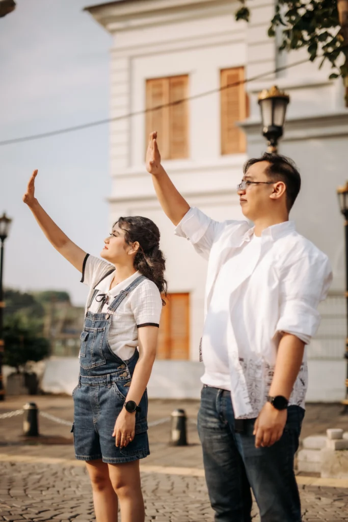 Foto Wedding di Kota Lama Semarang